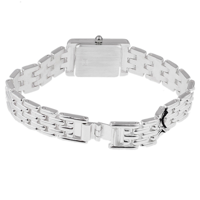 Bisset SOLID-PROS-WHITE zegarek damski klasyczny Srebrne 925 bransoleta - miniatura 5