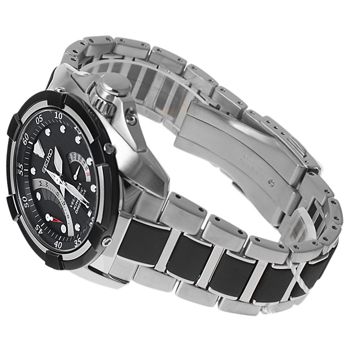 zegarek Seiko SRH005P1 srebrny Velatura - miniatura 4