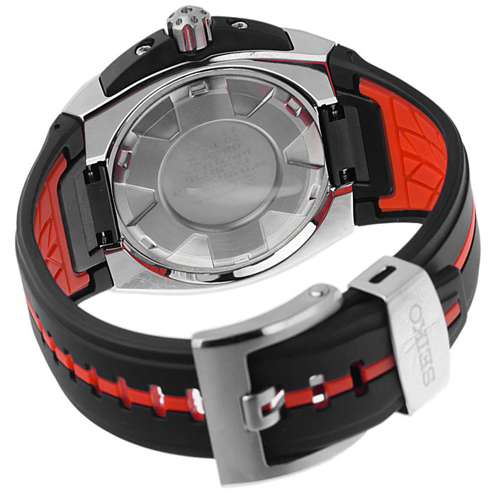 Seiko SRK025P1 Sportura zegarek męski sportowy szafirowe - miniatura 5