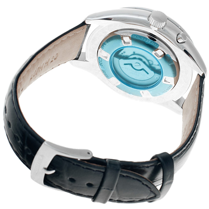 Seiko SRN051P1 Kinetic zegarek męski klasyczny mineralne utwardzane - miniatura 5