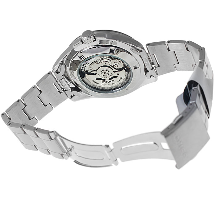 Seiko SRP153K1 Sports Automat zegarek męski sportowy mineralne utwardzane - miniatura 5