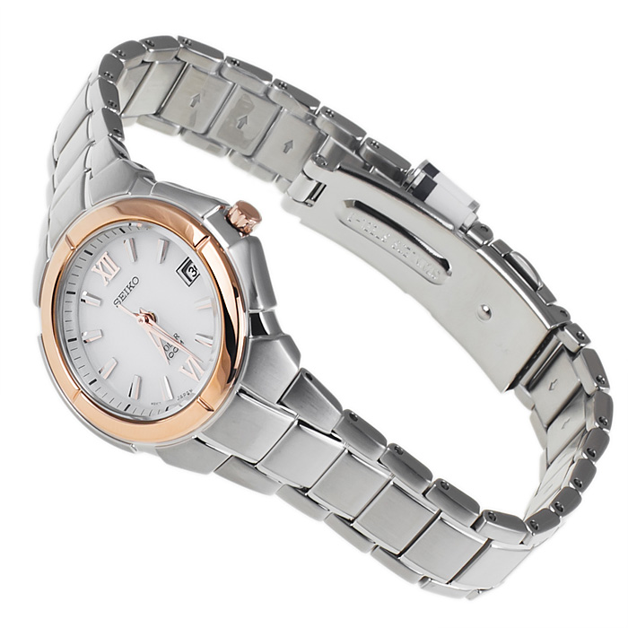 zegarek Seiko SUT026P1 srebrny Solar - miniatura 4