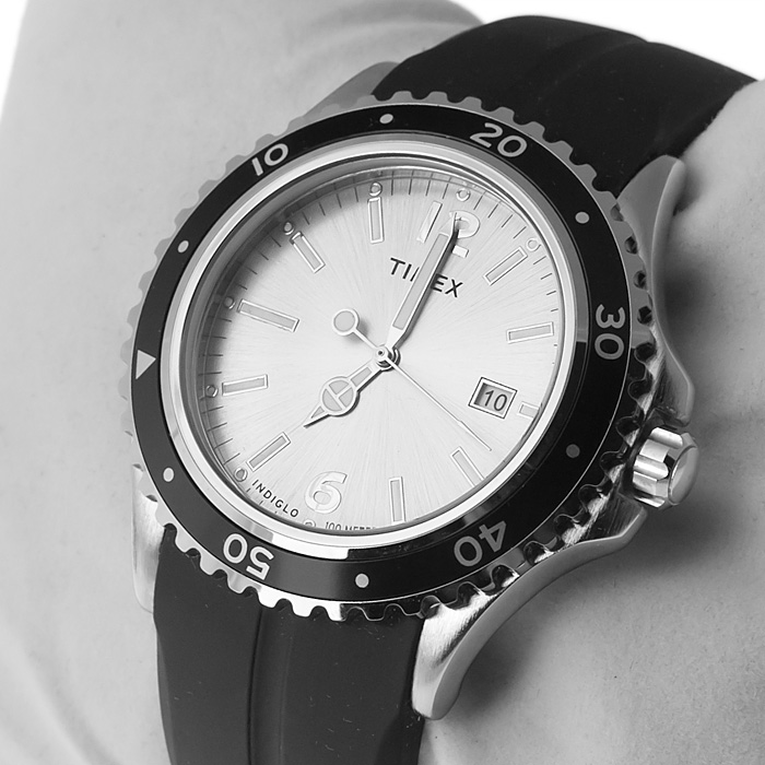 zegarek Timex T2M565 srebrny Classic - miniatura 4