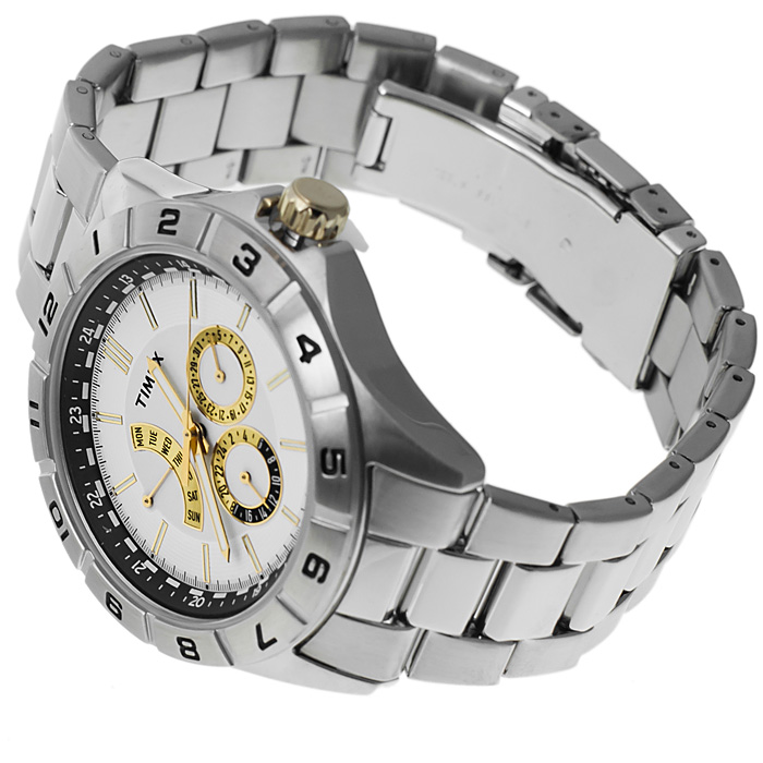 zegarek Timex T2N515 srebrny Classic - miniatura 4