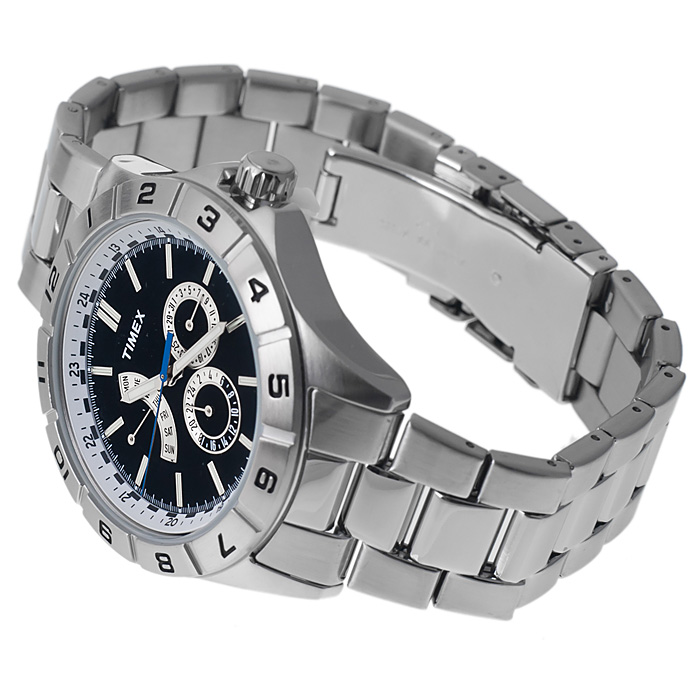 zegarek Timex T2N516 srebrny Classic - miniatura 4