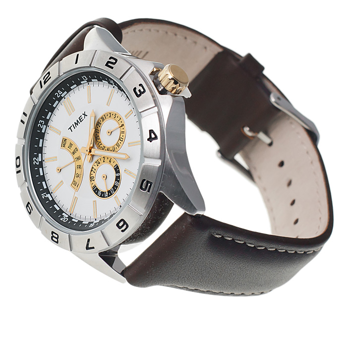 zegarek Timex T2N517 srebrny Classic - miniatura 4