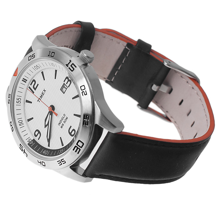 zegarek Timex T2N695 biały Classic - miniatura 4