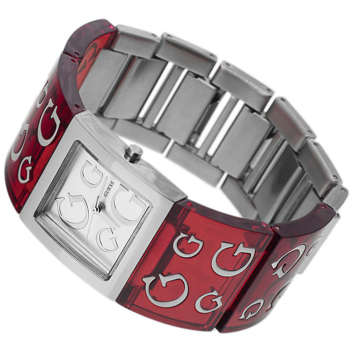 zegarek Guess W10102L7 srebrny Bransoleta - miniatura 4