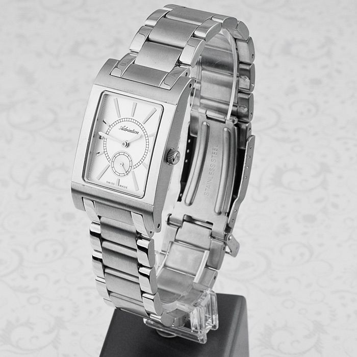 Adriatica A1028.5113 Bransoleta zegarek męski klasyczny mineralne - miniatura 5