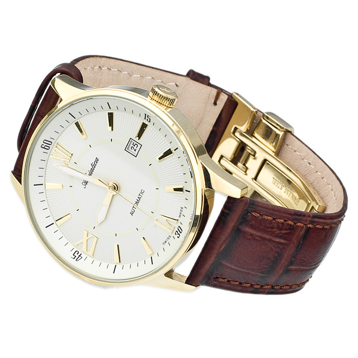 Adriatica A1096.1261A Automatic zegarek męski klasyczny mineralne utwardzane - miniatura 5