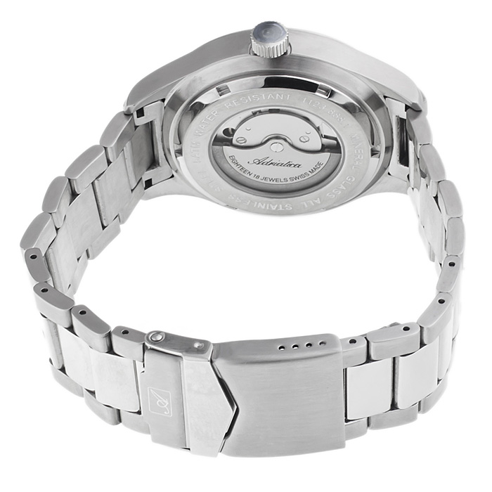 Adriatica A1123.5163A zegarek męski klasyczny Automatic bransoleta - miniatura 5