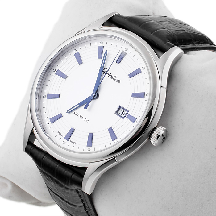 zegarek Adriatica A2804.52B3A srebrny Automatic - miniatura 2