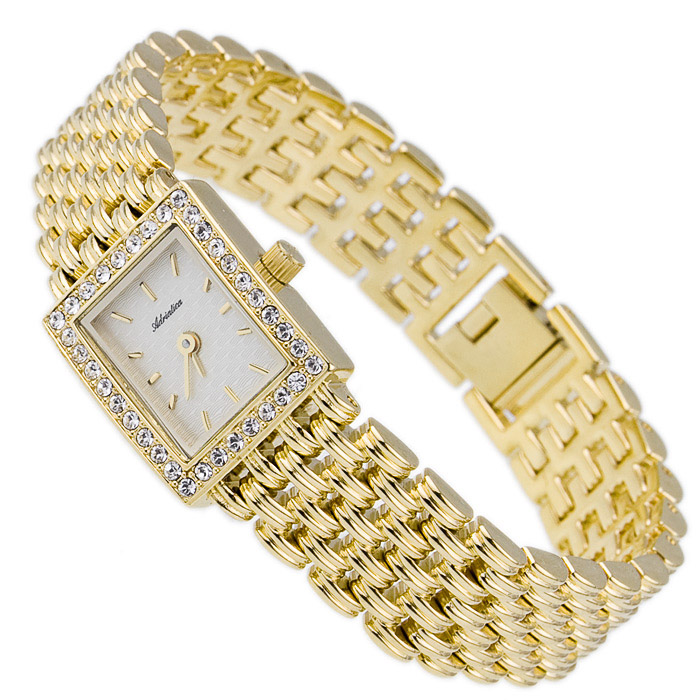 Adriatica A5036.1111QZ Bransoleta klasyczny zegarek złoty - miniatura 5