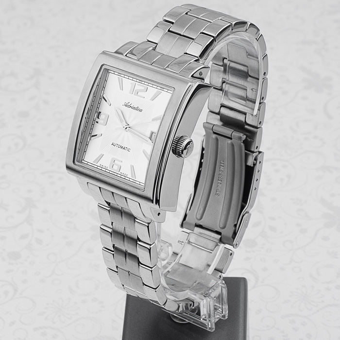 Adriatica A8122.5153A Automatic zegarek męski klasyczny szafirowe - miniatura 4