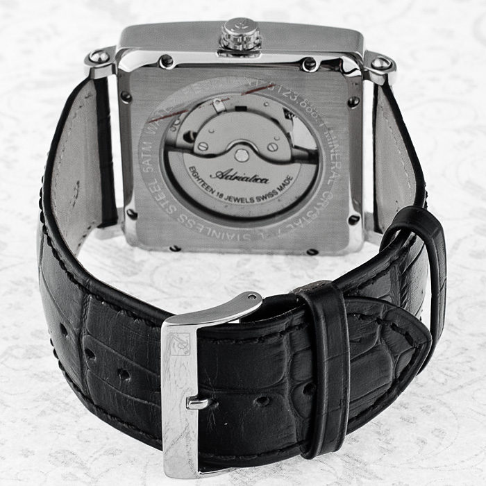 Adriatica A8123.5232A zegarek męski klasyczny Automatic pasek - miniatura 6