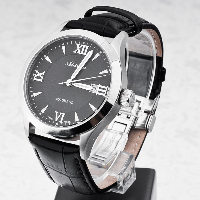 zegarek Adriatica A8127.5264A srebrny Automatic - miniatura 3