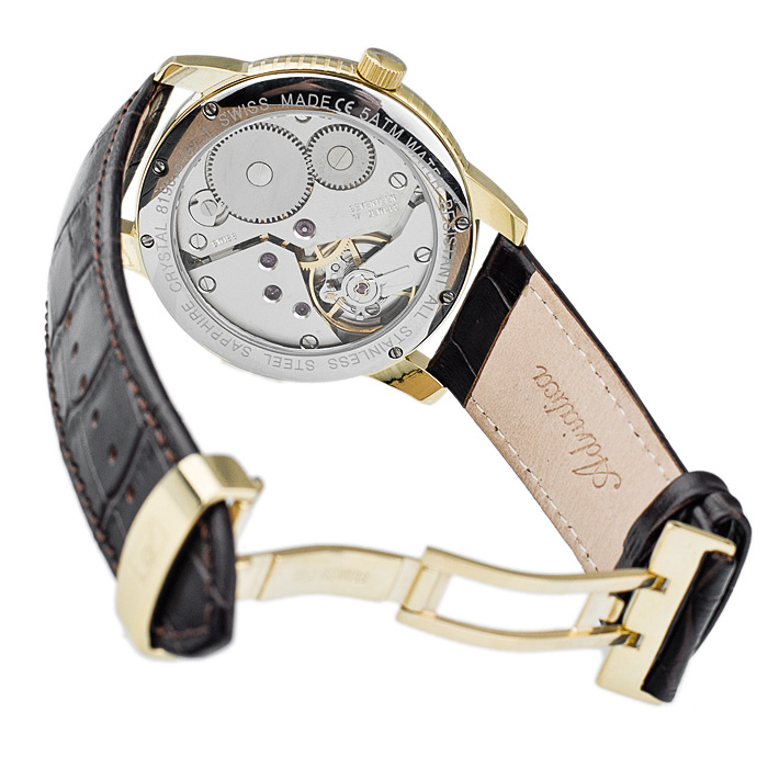 Adriatica A8190.1261M zegarek męski klasyczny Automatic pasek - miniatura 7