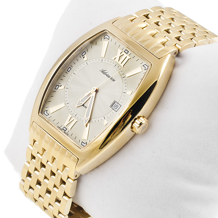 zegarek Adriatica A8197.1161A złoty Automatic - miniatura 2