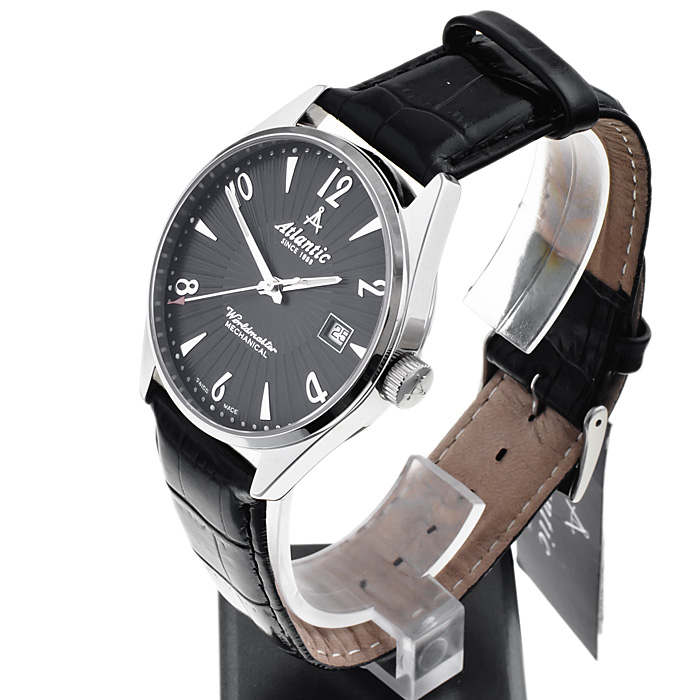 zegarek Atlantic 51650.41.60 mechaniczny męski Worldmaster - miniatura 6