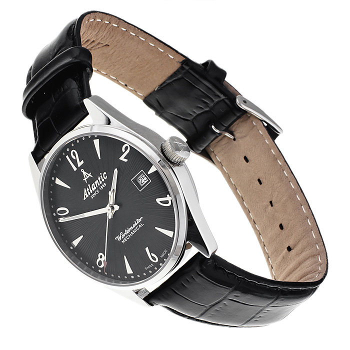 zegarek Atlantic 51650.41.60 srebrny Worldmaster - miniatura 7