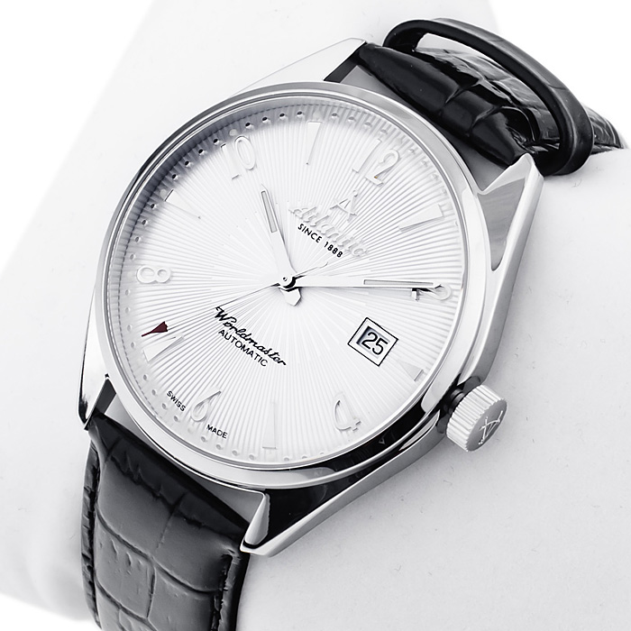 zegarek Atlantic 51752.41.20 srebrny Worldmaster - miniatura 3