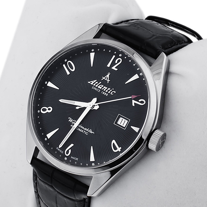 zegarek Atlantic 51752.41.60 srebrny Worldmaster - miniatura 3