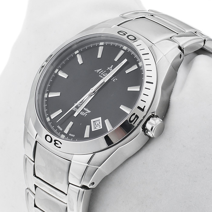 zegarek Atlantic 65355.41.61 srebrny Seawing - miniatura 4