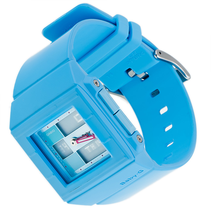 Baby-G BGA-200-2E Baby-G sportowy zegarek niebieski - miniatura 4