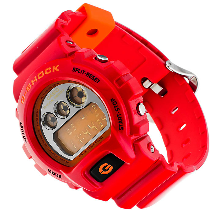 G-Shock DW-6900CB-4ER G-Shock sportowy zegarek czerwony - miniatura 4