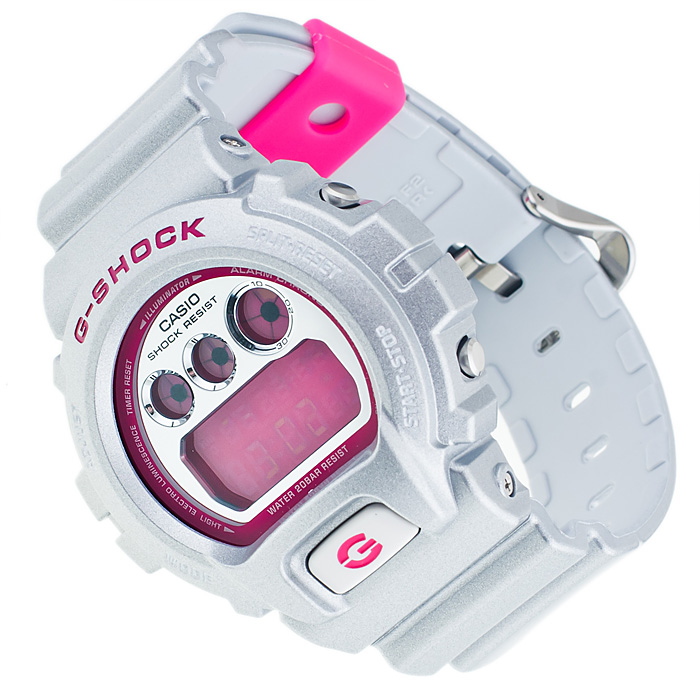G-Shock DW-6900CB-8ER G-Shock sportowy zegarek szary - miniatura 5