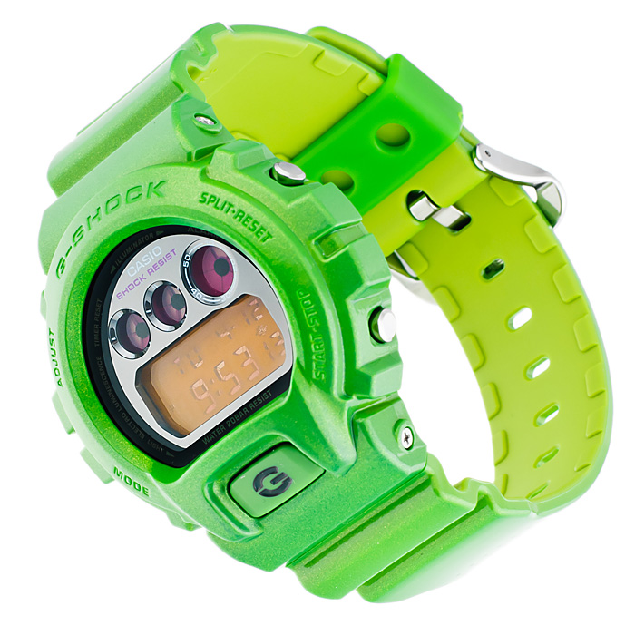 G-Shock DW-6900NB-3ER G-Shock sportowy zegarek zielony - miniatura 4