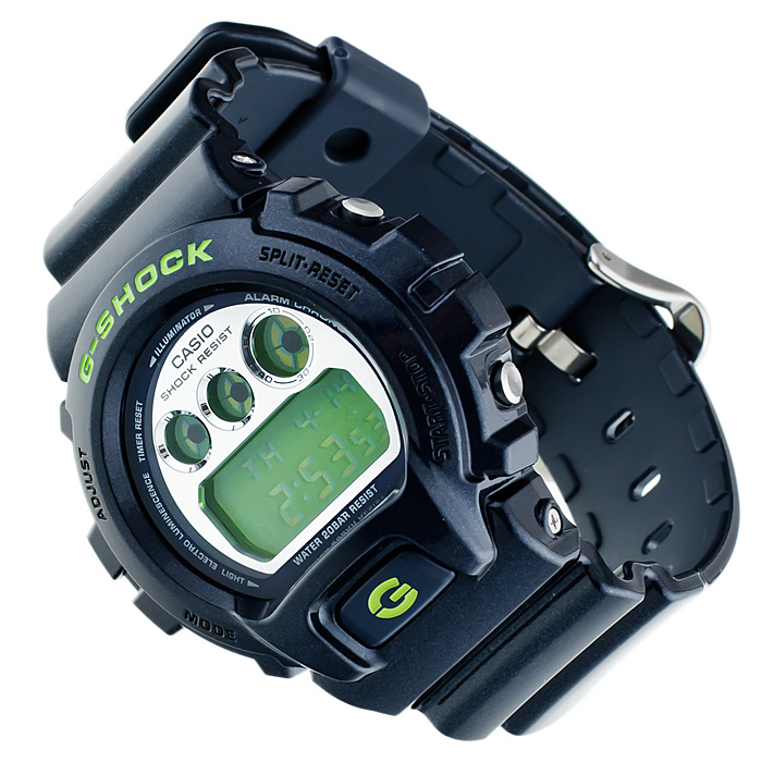 G-Shock DW-6900SB-2ER Transgression G-Shock sportowy zegarek niebieski - miniatura 4