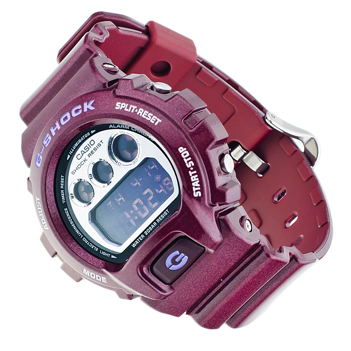 G-Shock DW-6900SB-4ER Temptation G-Shock sportowy zegarek czerwony - miniatura 4
