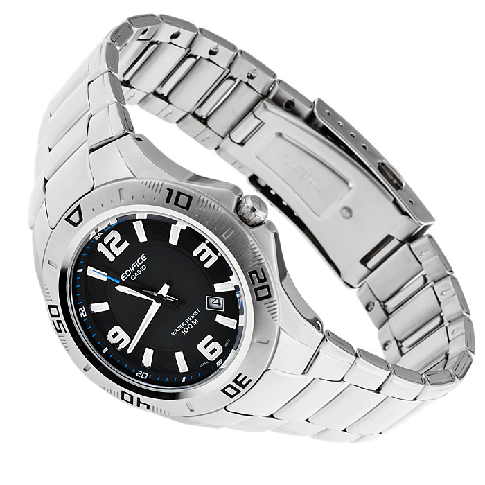 Edifice EF-128D-1AVEF Edifice sportowy zegarek srebrny - miniatura 4