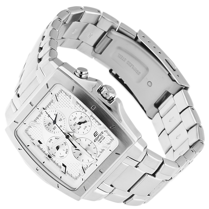 Edifice EF-329D-7AVEF Edifice sportowy zegarek srebrny - miniatura 4