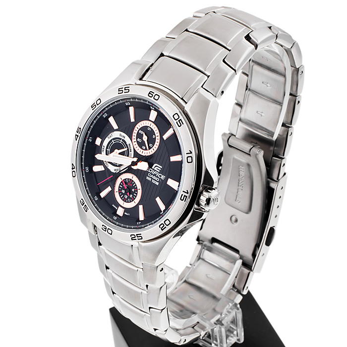 Edifice EF-335D-1A4VEF Edifice zegarek męski klasyczny mineralne - miniatura 3
