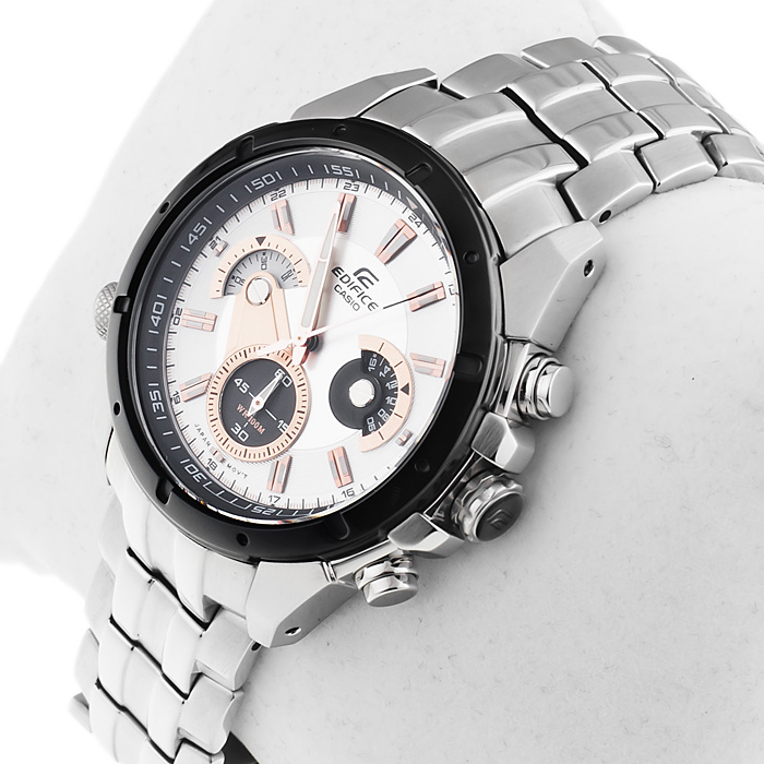 zegarek Edifice EF-535D-7AVEF srebrny EDIFICE Momentum - miniatura 2