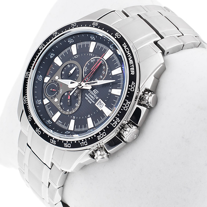 zegarek Edifice EF-545D-1AVEF srebrny EDIFICE Momentum - miniatura 2