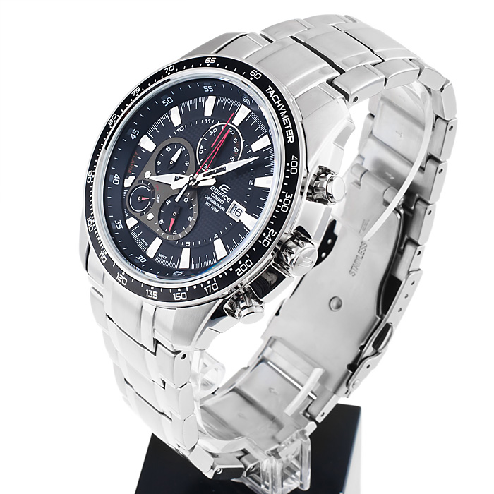 Edifice EF-545D-1AVEF zegarek EDIFICE Momentum z chronograf - miniatura 3