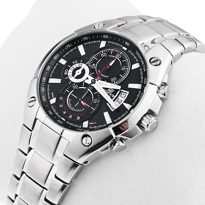 zegarek Edifice EF-555D-1AVEF srebrny Edifice - miniatura 2
