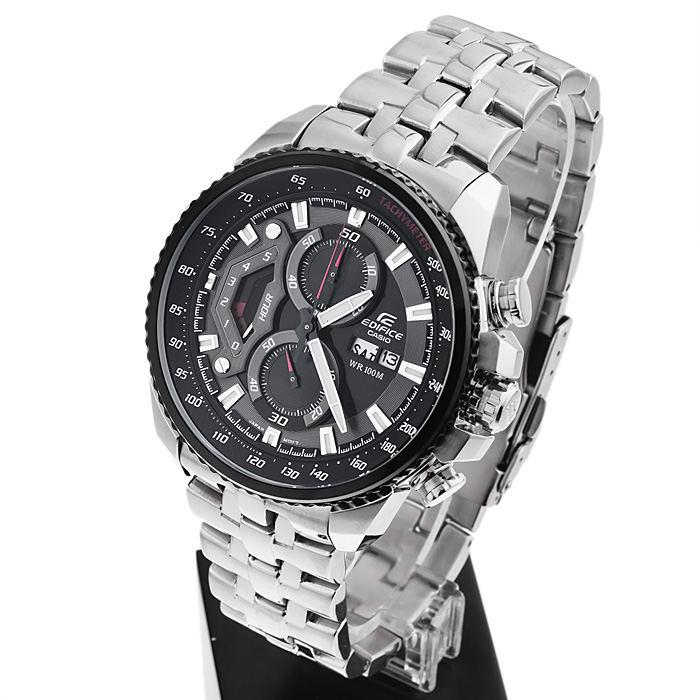 Edifice EF-558D-1AVEF zegarek Edifice z chronograf - miniatura 3