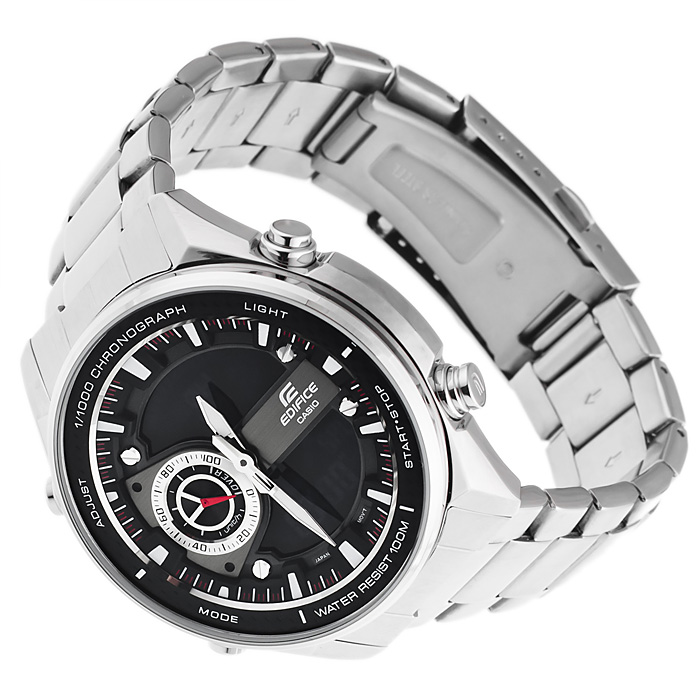 Edifice EFA-133D-1AVEF Edifice sportowy zegarek srebrny - miniatura 4