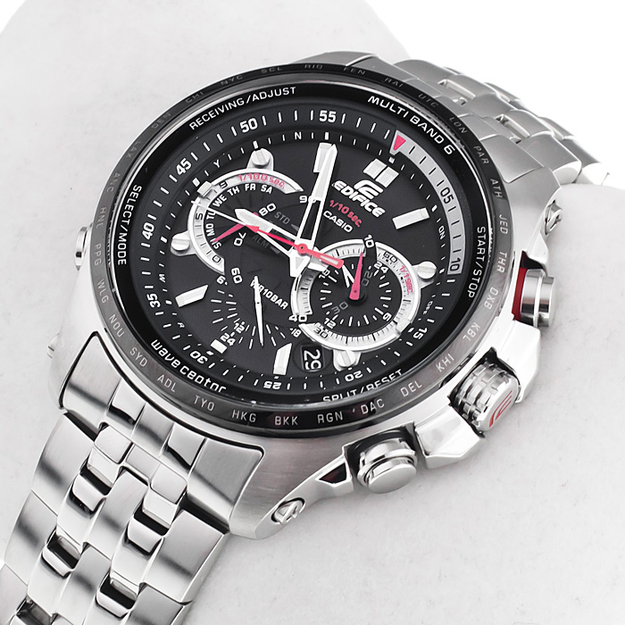 zegarek Edifice EQW-M710DB-1A1ER srebrny EDIFICE Premium - miniatura 3