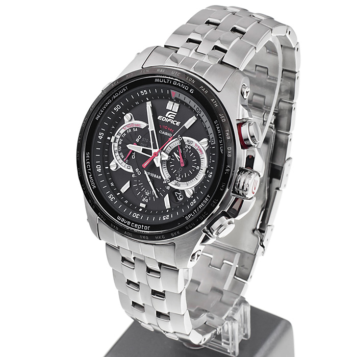 Edifice EQW-M710DB-1A1ER EDIFICE Premium zegarek męski klasyczny mineralne - miniatura 4