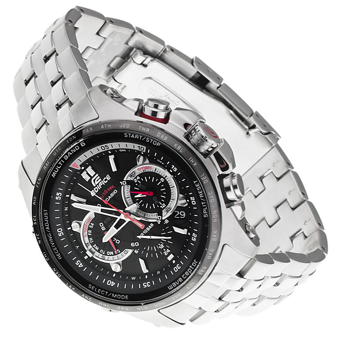 Edifice EQW-M710DB-1A1ER EDIFICE Premium klasyczny zegarek srebrny - miniatura 5