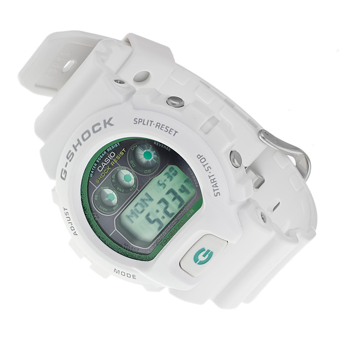 G-Shock G-6900EW-7ER G-Shock sportowy zegarek biały - miniatura 4