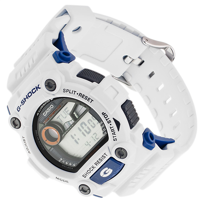 G-Shock G-7900A-7ER Cool Wave G-Shock sportowy zegarek biały - miniatura 4
