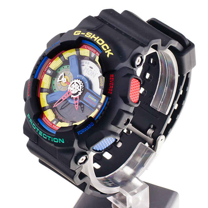 G-Shock GA-110DR-1AER G-Shock zegarek męski sportowy mineralne - miniatura 4