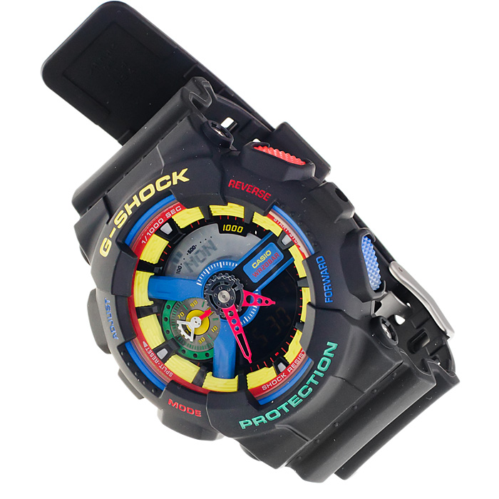 G-Shock GA-110DR-1AER G-Shock sportowy zegarek czarny - miniatura 5