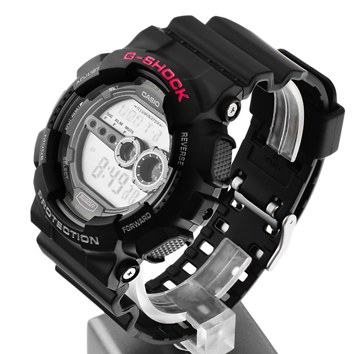 G-Shock GD-100-1AER G-Shock Lightning zegarek męski sportowy mineralne - miniatura 3